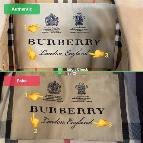 how do i know if my burberry jacket is real|Burberry coat authenticity check.